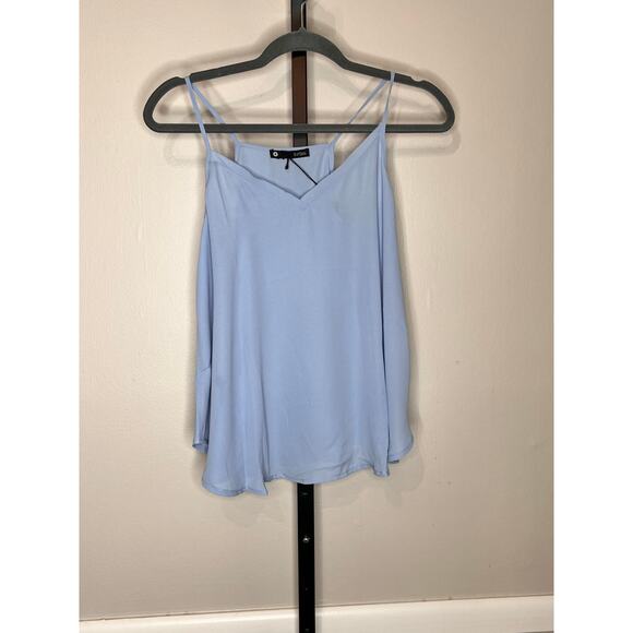 Krisa Revolve Powder Blue V-Neck Camisole Top Size Small NWT - Picture 2 of 7